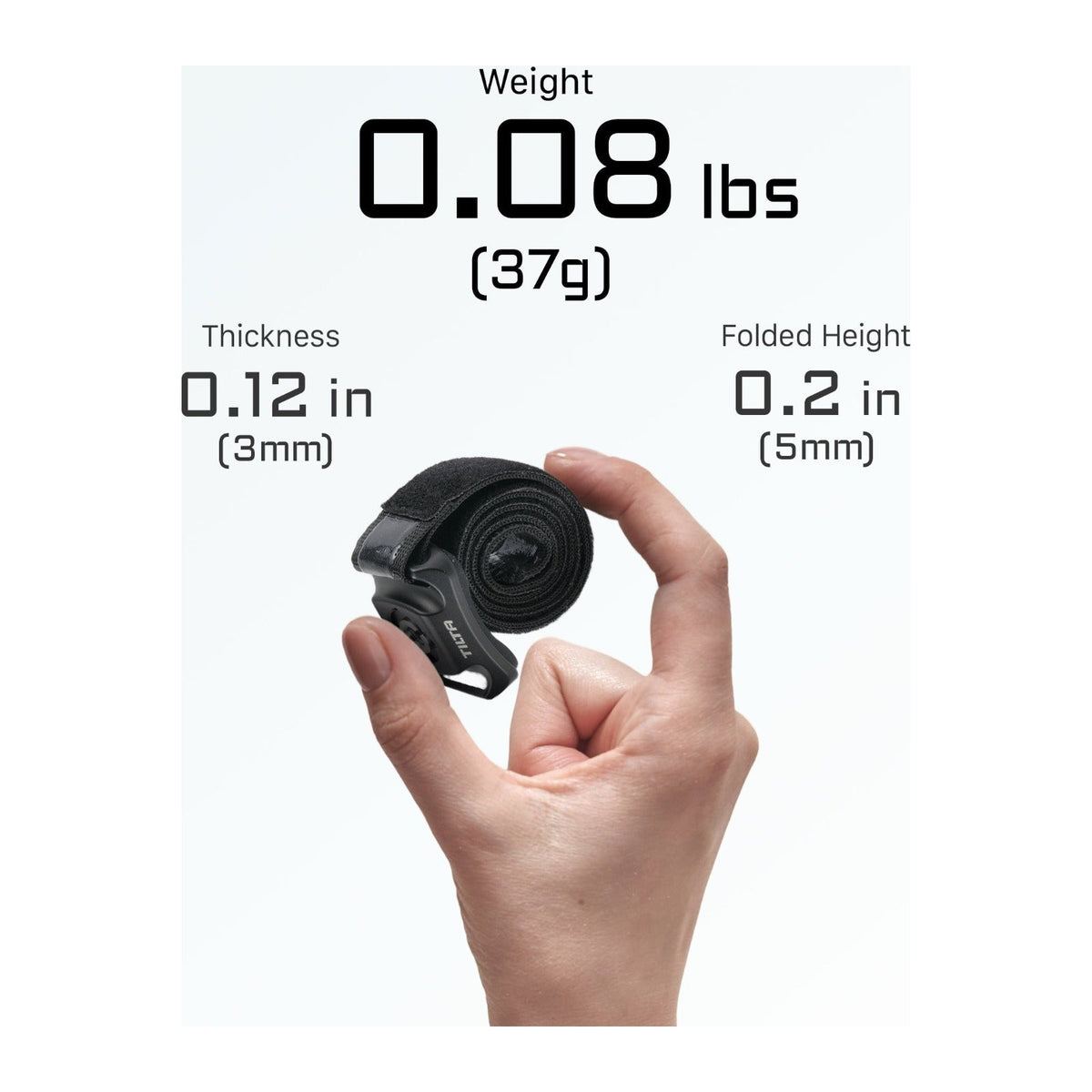 Tilta Universal Accessory Mounting Strap (1/4"-20) - Black