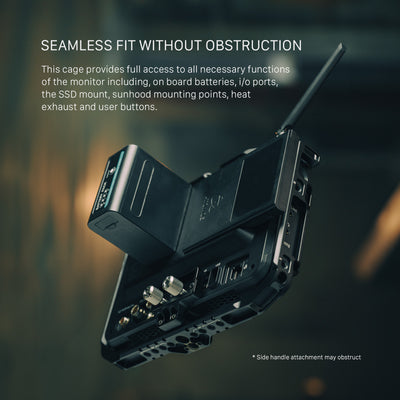 Tilta Monitor Cage for Atomos Shogun Ultra/Connect Handheld – Black Kit