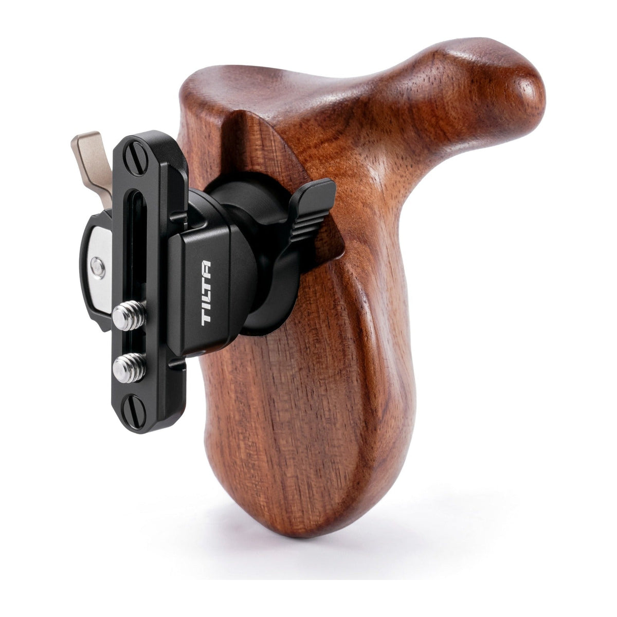 Tilta Advanced Right Side Wooden Handle – Black - NATO Rail