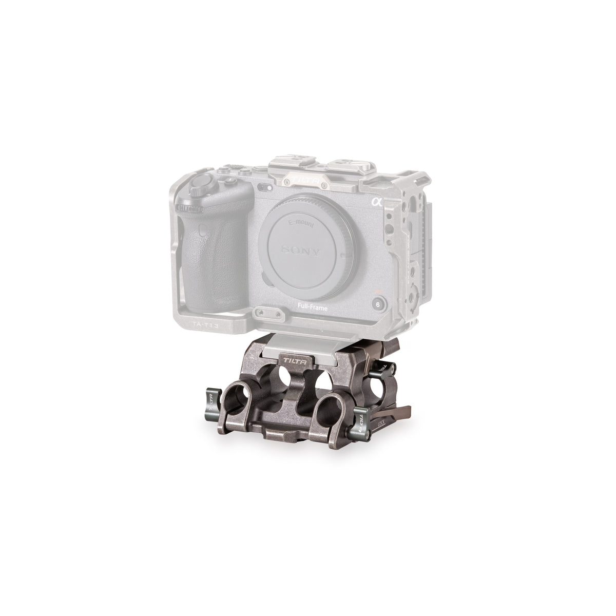 Tilta 15mm LWS Baseplate Type IV - Tactical Gray