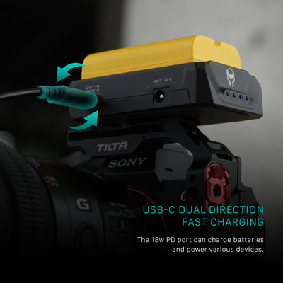 Tilta L Series Battery Plate – Black