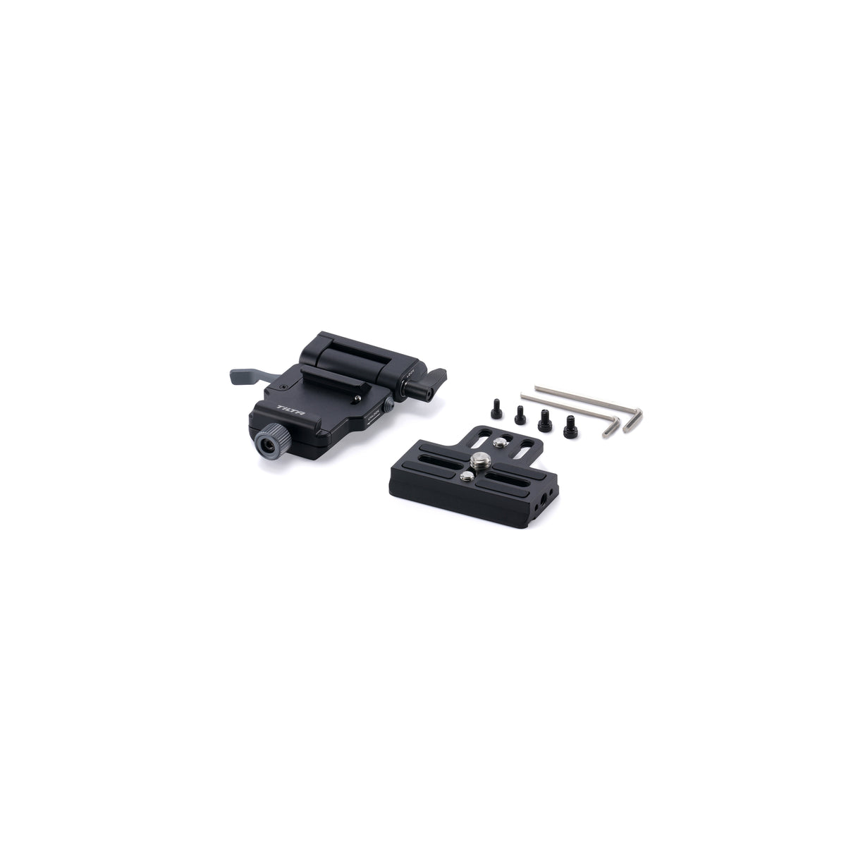 Tilta Adjustable ARCA Receiver with Quick Release Plate Kit - Black