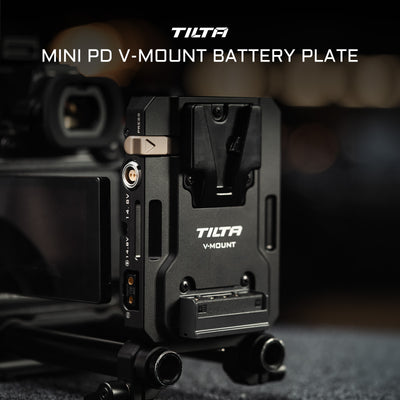 Tilta Mini PD V Mount Battery Plate – Black