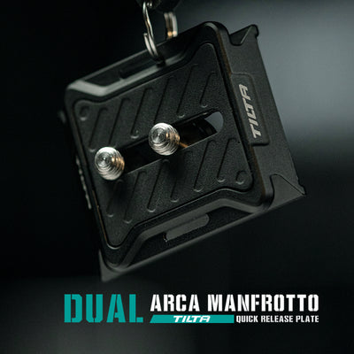 Tilta ARCA Manfrotto Dual Quick Release Plate – Black