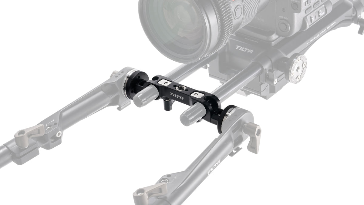 Tilta 15mm LWS Dual Rosette Adapter - Black