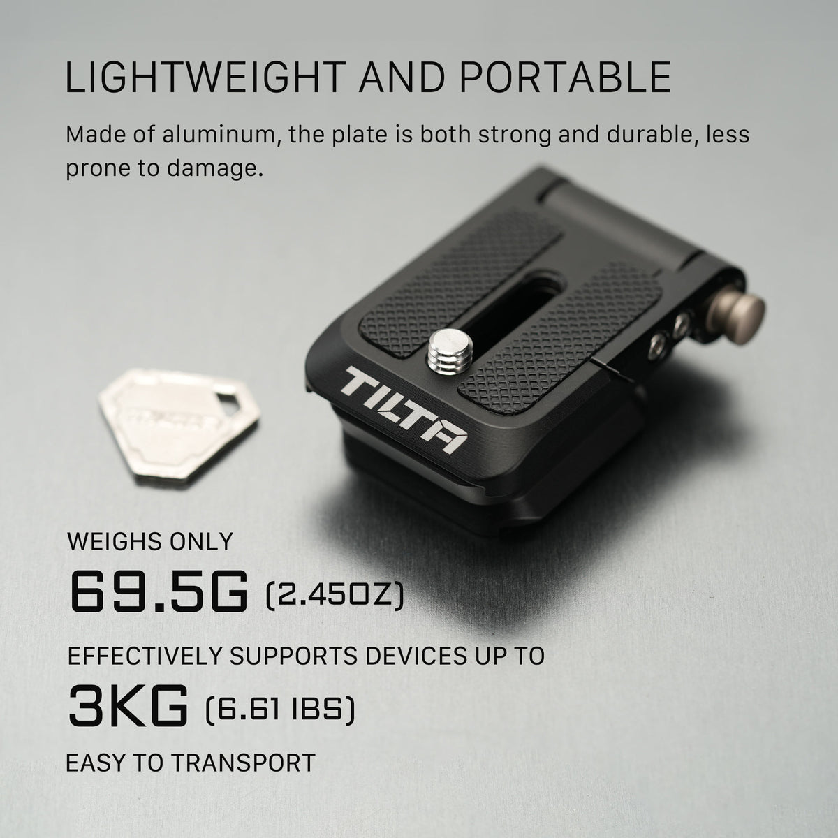 Tilta Foldable Arca Baseplate - Black
