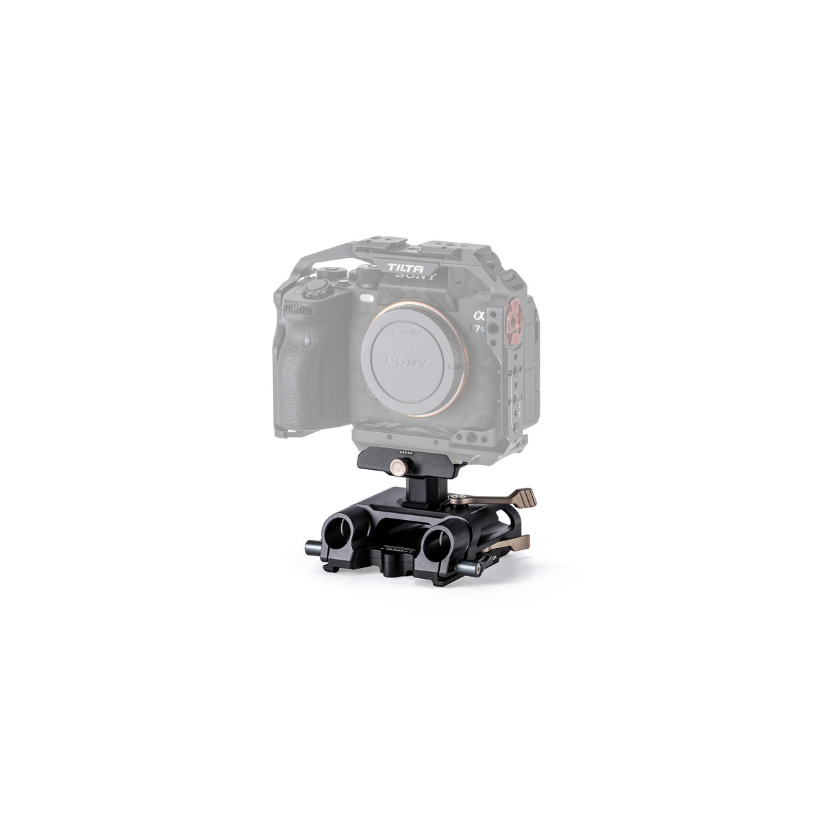 Tilta Arca Height Adjustable 15mm LWS Baseplate - Black