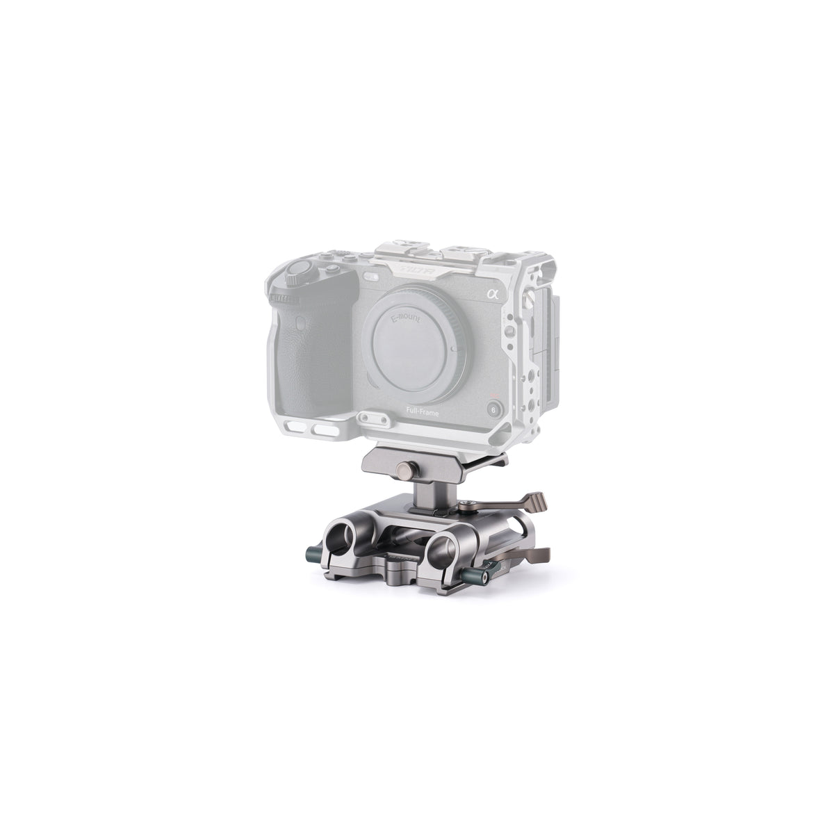 Tilta Arca Height Adjustable 15mm LWS Baseplate - Titanium Gray