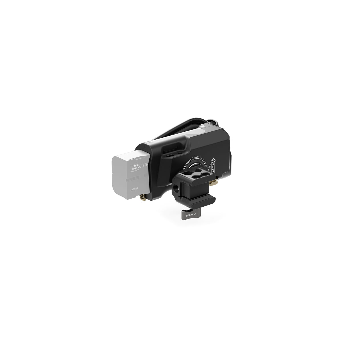 Tilta Left Side Advanced Power Handle with Run/Stop (F570 Battery) Type VI - Black