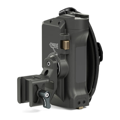 Tilta Left Side Advanced Power Handle with Run/Stop (F570 Battery) Type VI - Tilta Gray