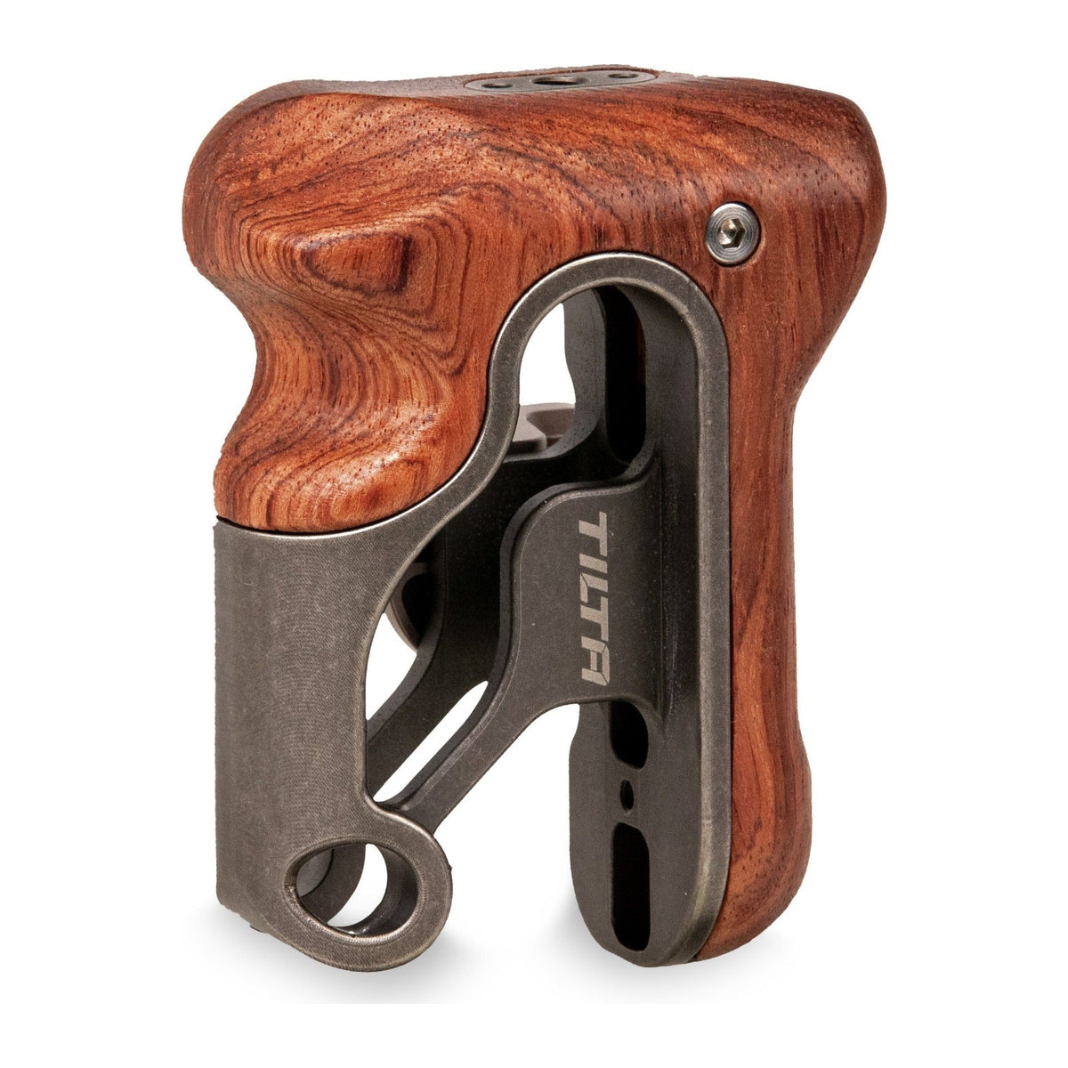 Tilta Left Side Wooden Handle - Tactical Gray Type II