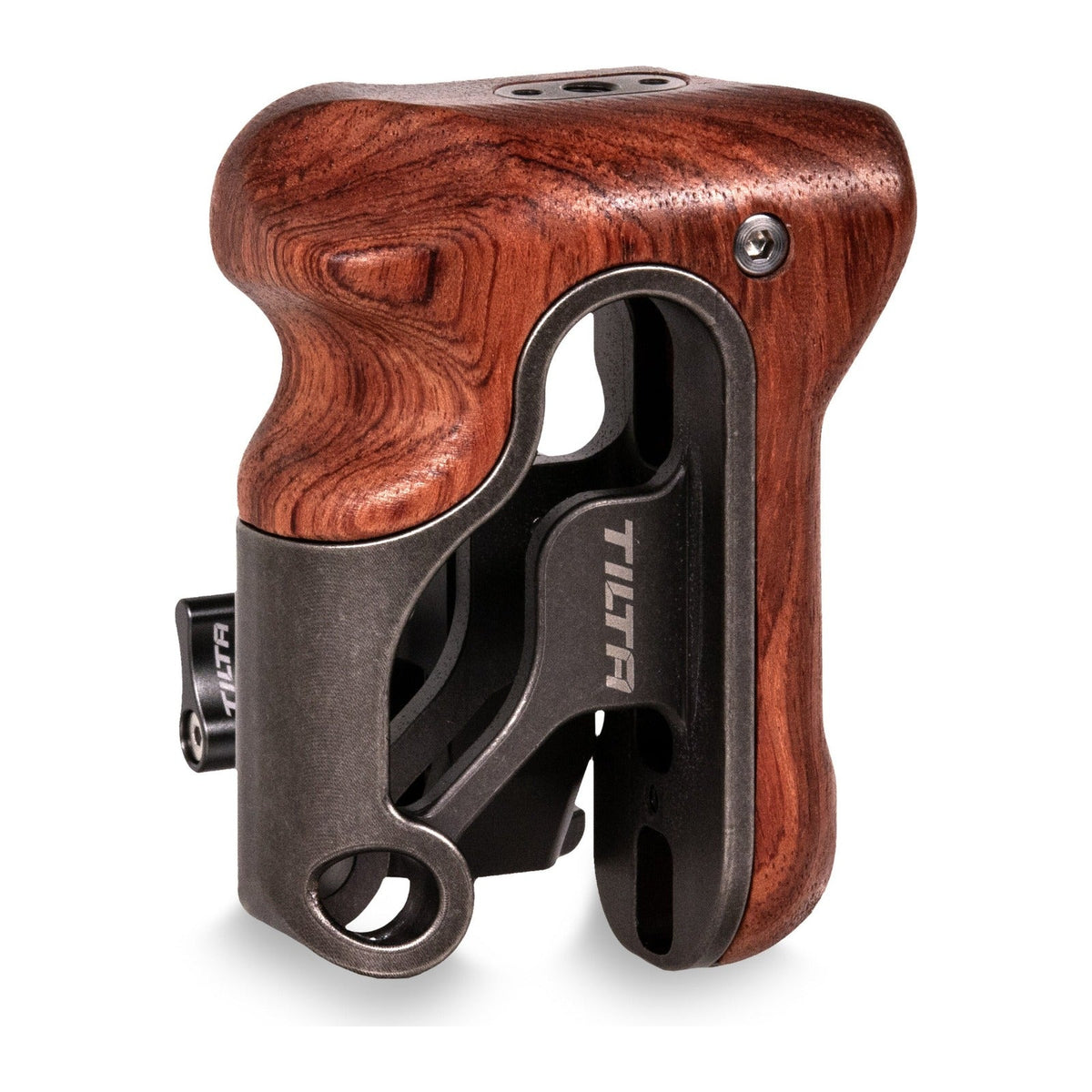 Tilta Left Side Wooden Handle - Tactical Gray Type 6