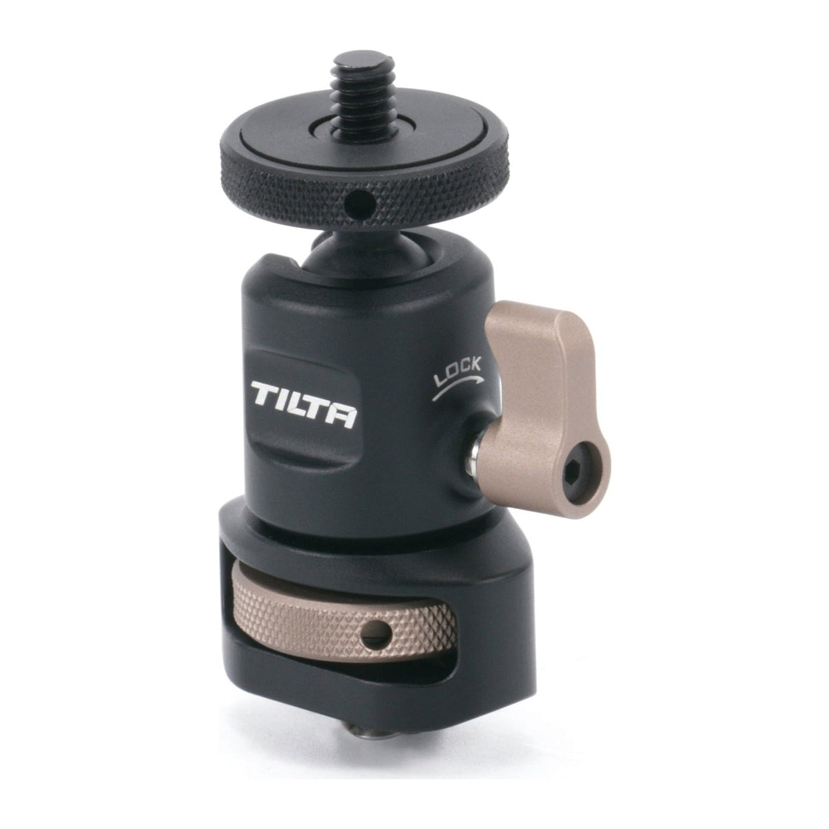 Tilta Mini Ball Head Mount (1/4"-20 with Locating Pins) - Black