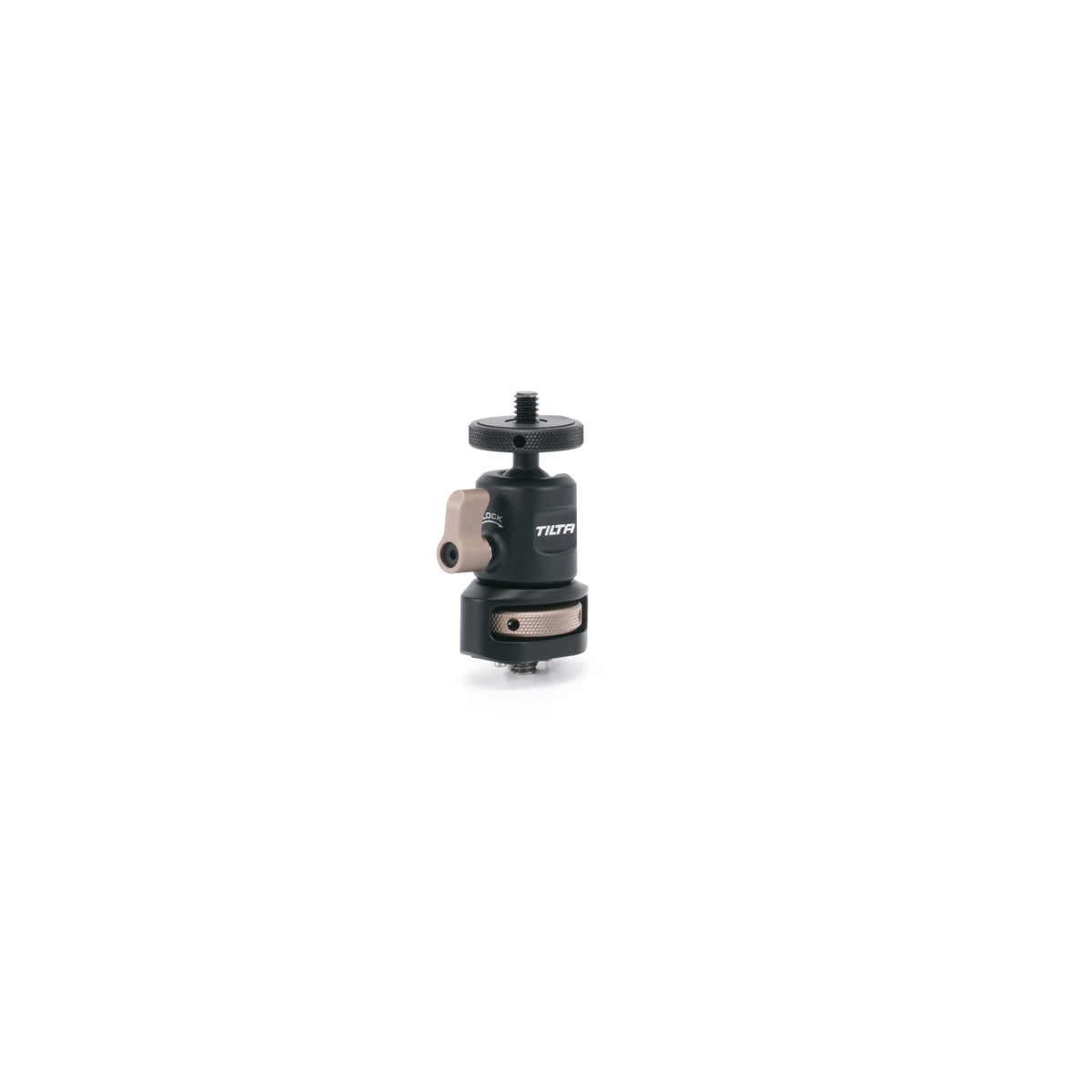 Tilta Mini Ball Head Mount (1/4"-20 with Locating Pins) - Black