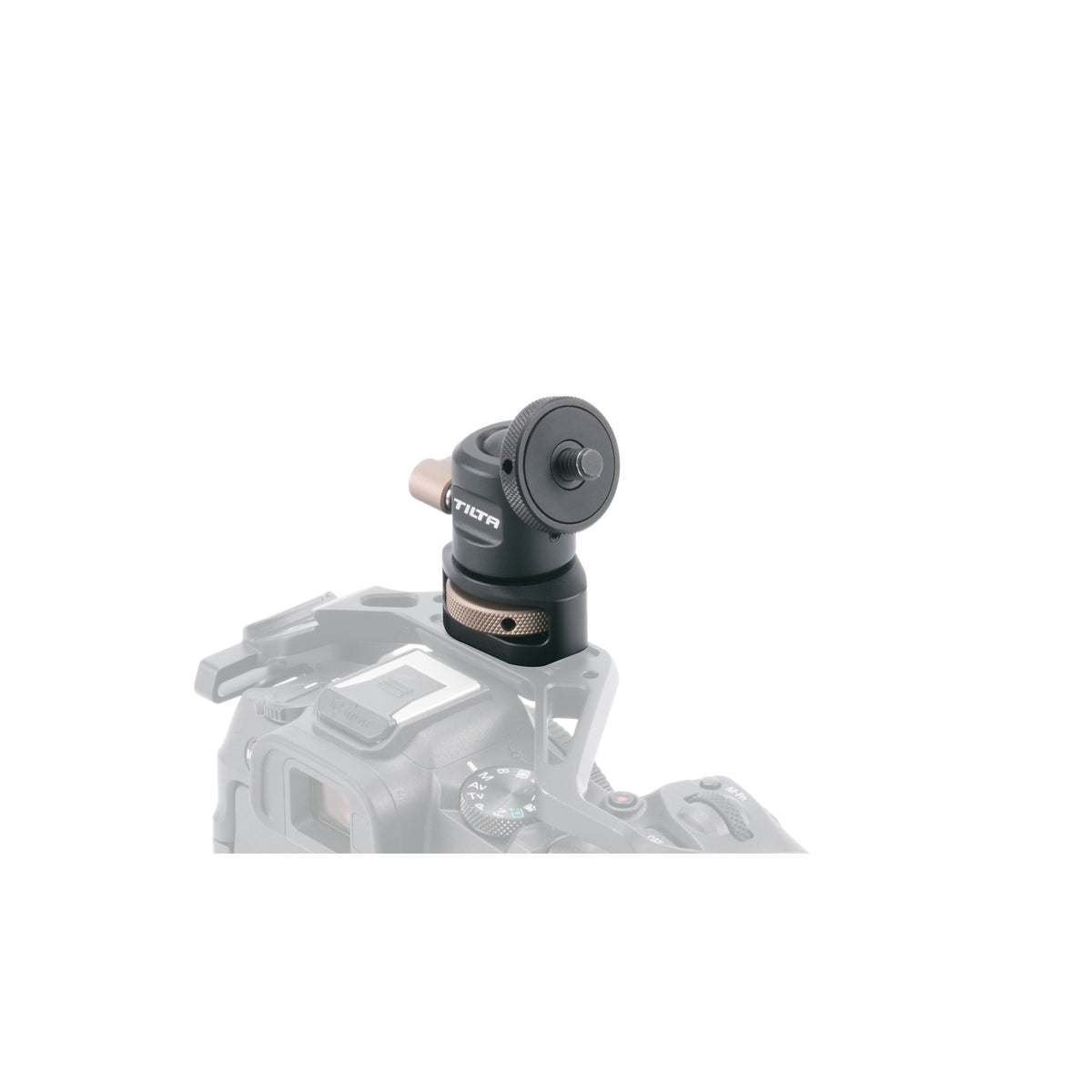 Tilta Mini Ball Head Mount (1/4"-20 with Locating Pins) - Black