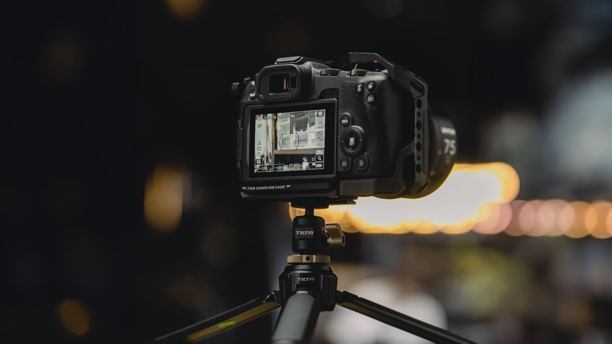 Tilta Mini Ball Head Mount (1/4"-20 with Locating Pins) - Black