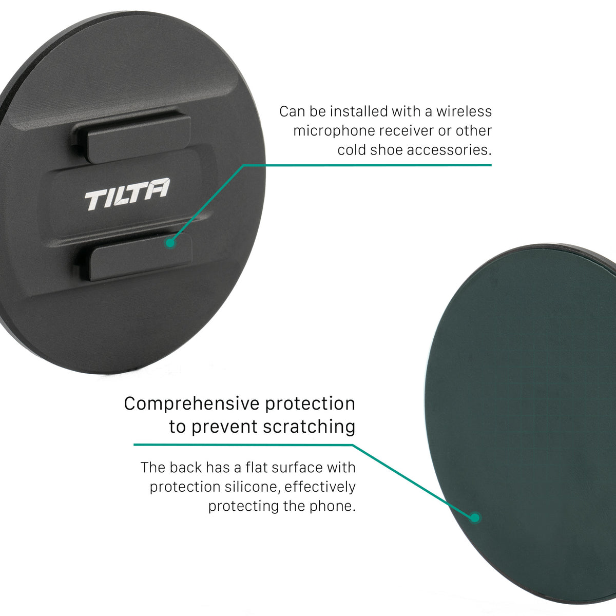 Tilta Magnetic Mounting Bracket for Wireless Microphones