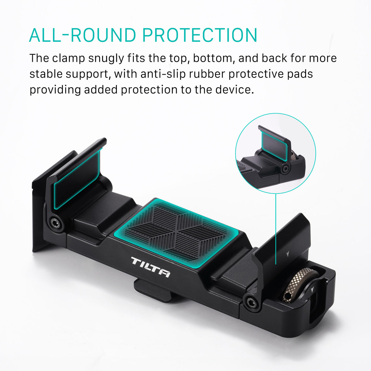Tilta Multi-Functional Mounting Clamp for Apple iPad - Black