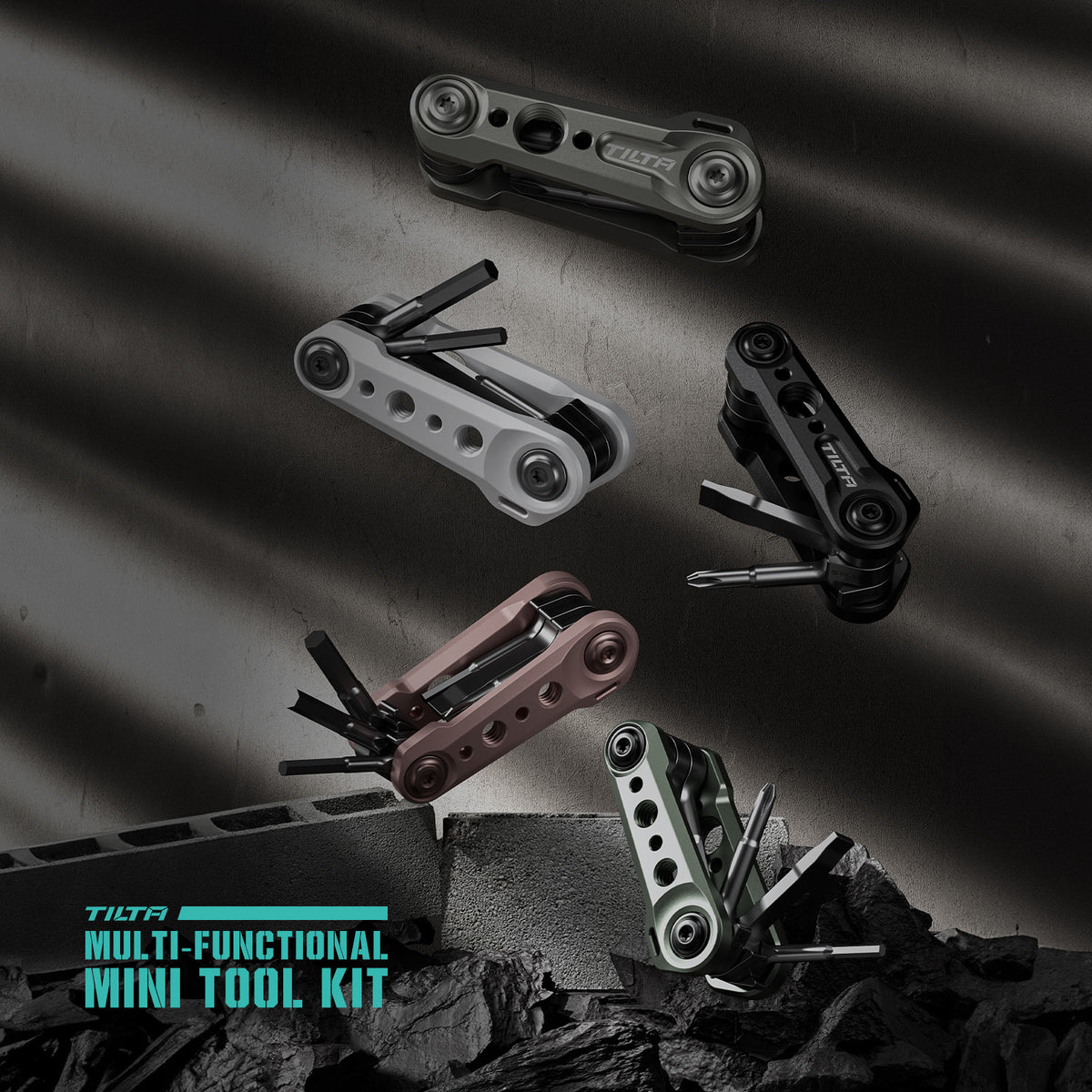 Tilta Multi-Functional Mini Tool Kit - Spruce Green
