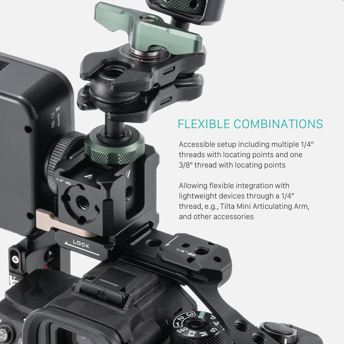 Tilta Multi- Functional NATO Mounting Bracket – Black