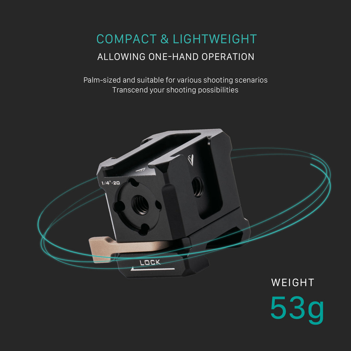 Tilta Multi- Functional NATO Mounting Bracket – Black