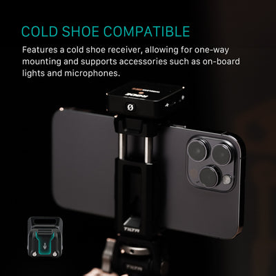 Tilta Adjustable Phone Mounting Bracket (1/4"-20) - Black