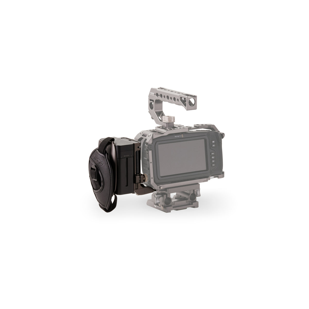 Tilta Side Power Handle Type I (F970 Battery) - Tilta Grey