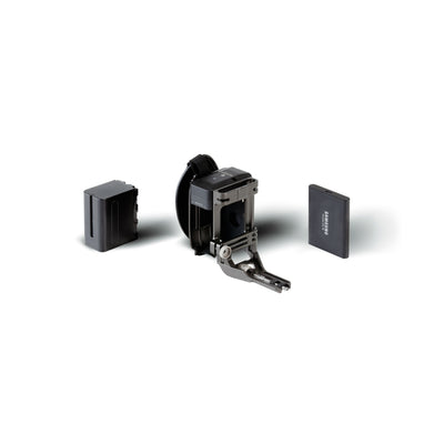 Tilta Side Power Handle Type I (F970 Battery) - Tilta Grey