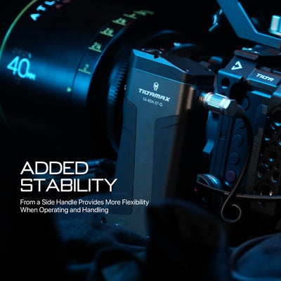 Tilta Side Power Handle Type II (F970 Battery) - Tilta Grey