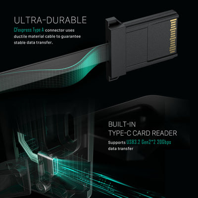 Tilta CFexpress Type A to M.2 Side Storage Handle