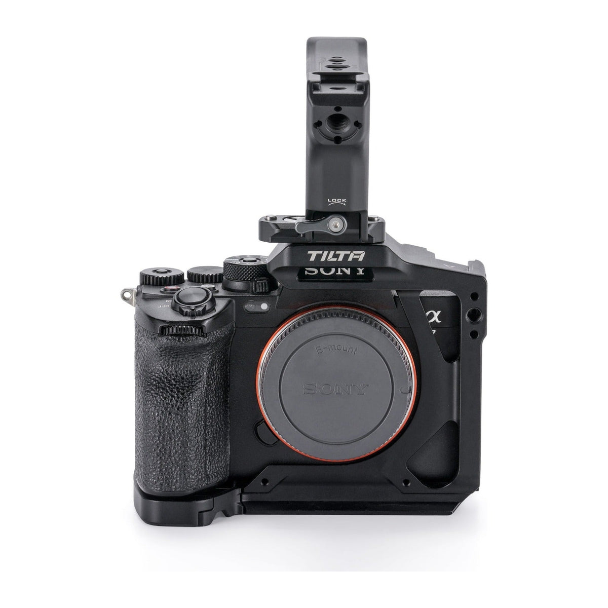 Tilta Half Camera Cage for Sony Alpha 7 V Lightweight Kit - Black