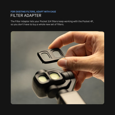 Tilta Filter Adapter and Storage Kit for Osmo Pocket 4P