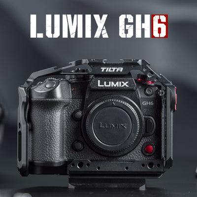 Tilta Camera Cage for Panasonic GH7/GH6 Basic Kit – Black
