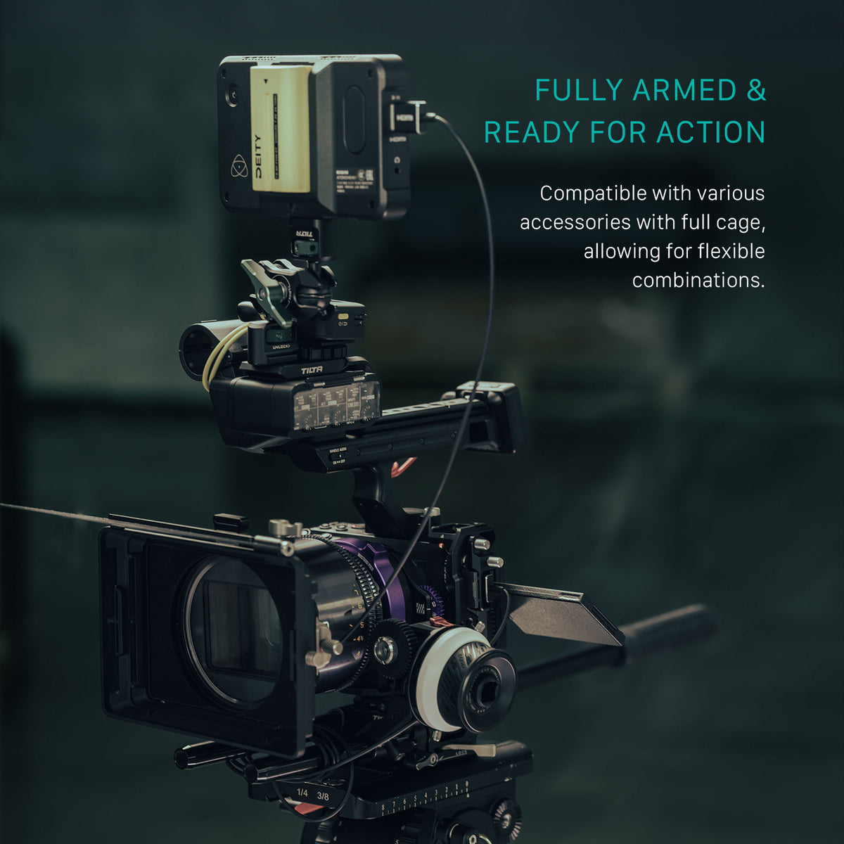 Tilta Camera Cage for Sony FX3/FX30 V2 Pro Kit - Black