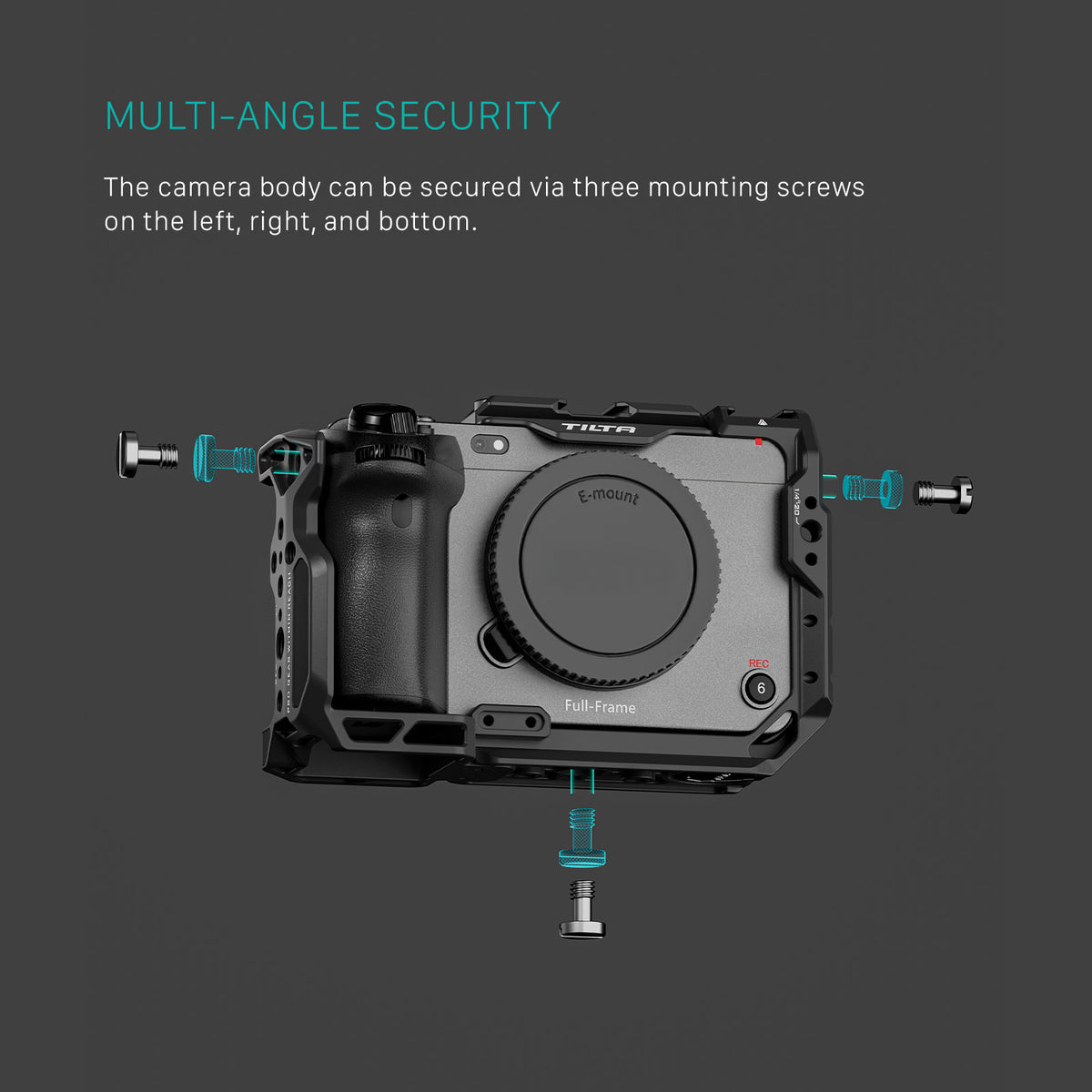 Tilta Camera Cage for Sony FX3/FX30 V2 Pro Kit - Black
