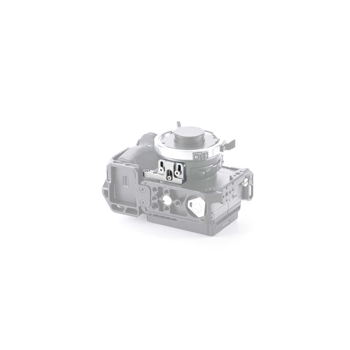 Tilta PL Mount Lens Adapter Support for Sony FX3/FX30 V2 - Titanium Gray