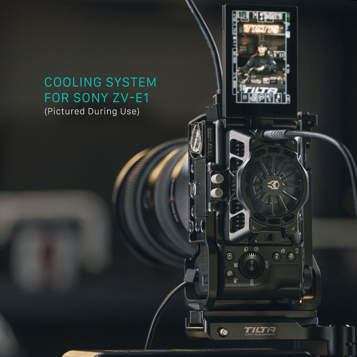 Tilta Cooling System for Sony ZV-E1 – Black