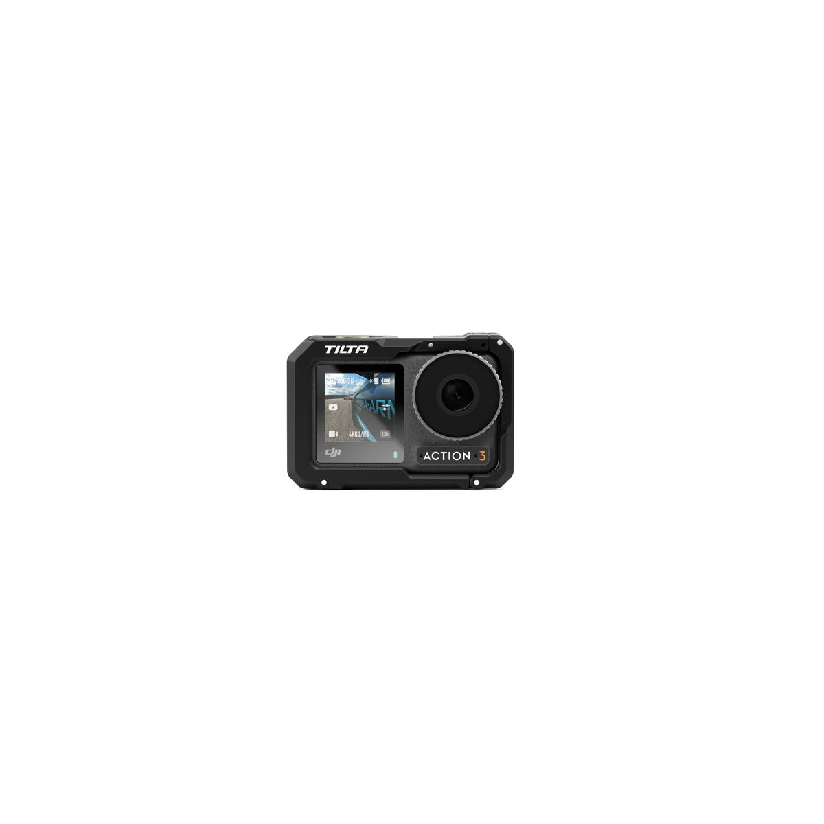 Tilta Camera Cage for DJI Osmo Action 3 Basic Kit - Black