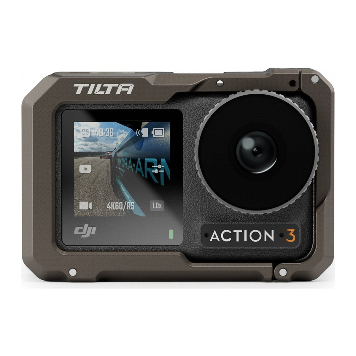 Tilta Full Camera Cage for DJI Osmo Action 3 - Tactical Gray