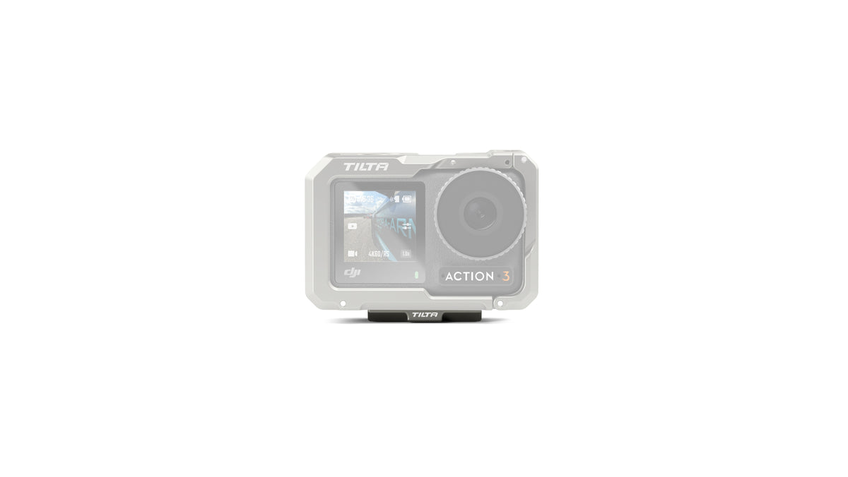 Tilta Magnetic 1/4″-20 Mounting Baseplate for DJI Osmo Action Series - Titanium Gray