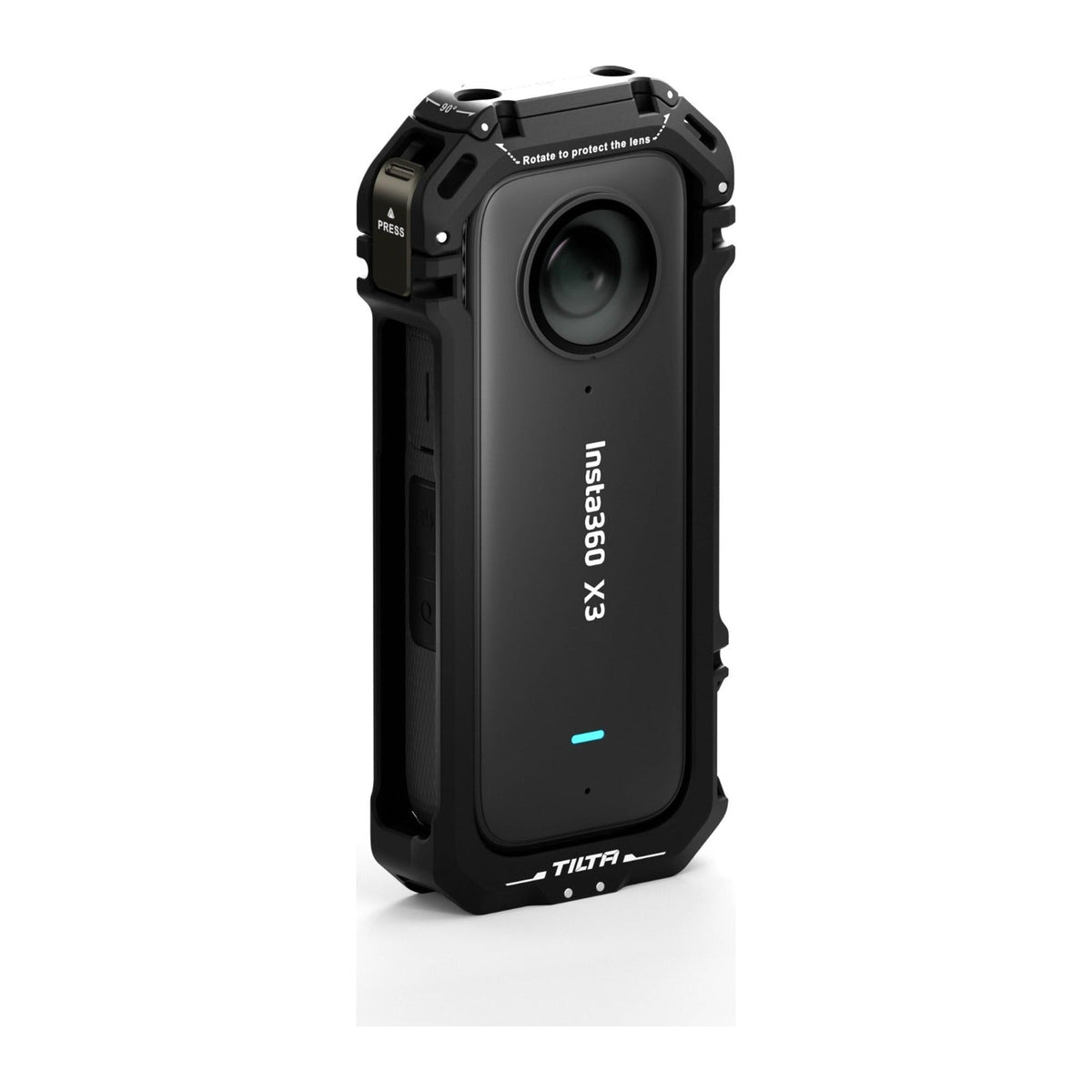 Tilta Full Camera Cage for Insta360 X3 - Black