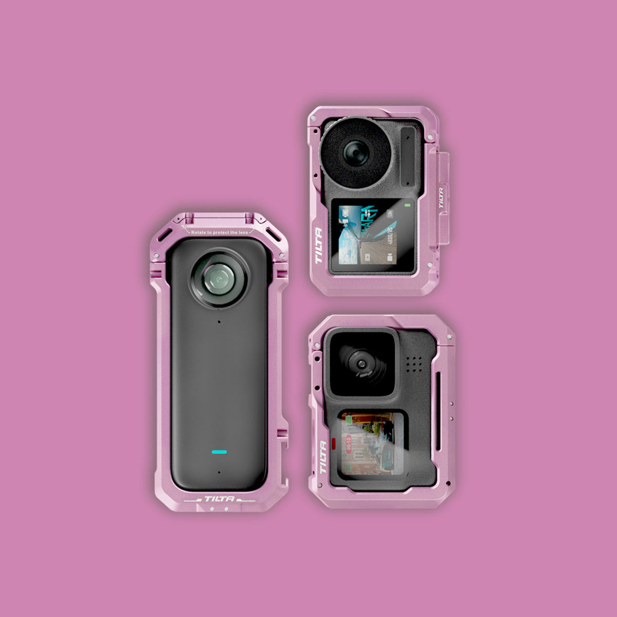 Tilta Full Camera Cage for Insta360 X3 - Black