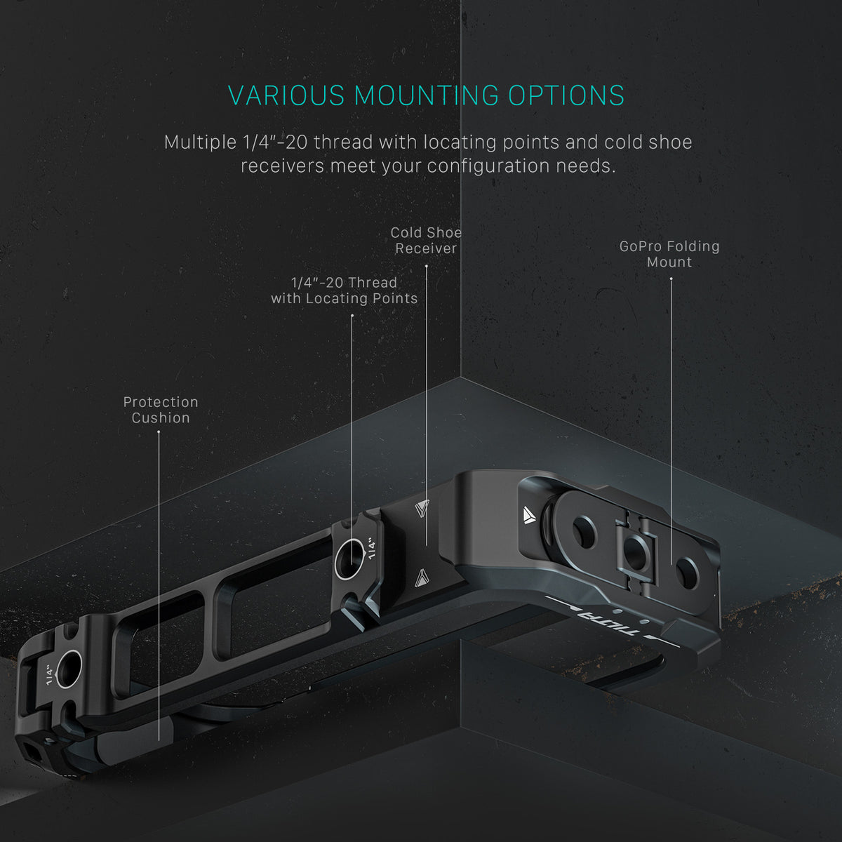 Tilta Full Camera Cage for Insta360 X3 - Black