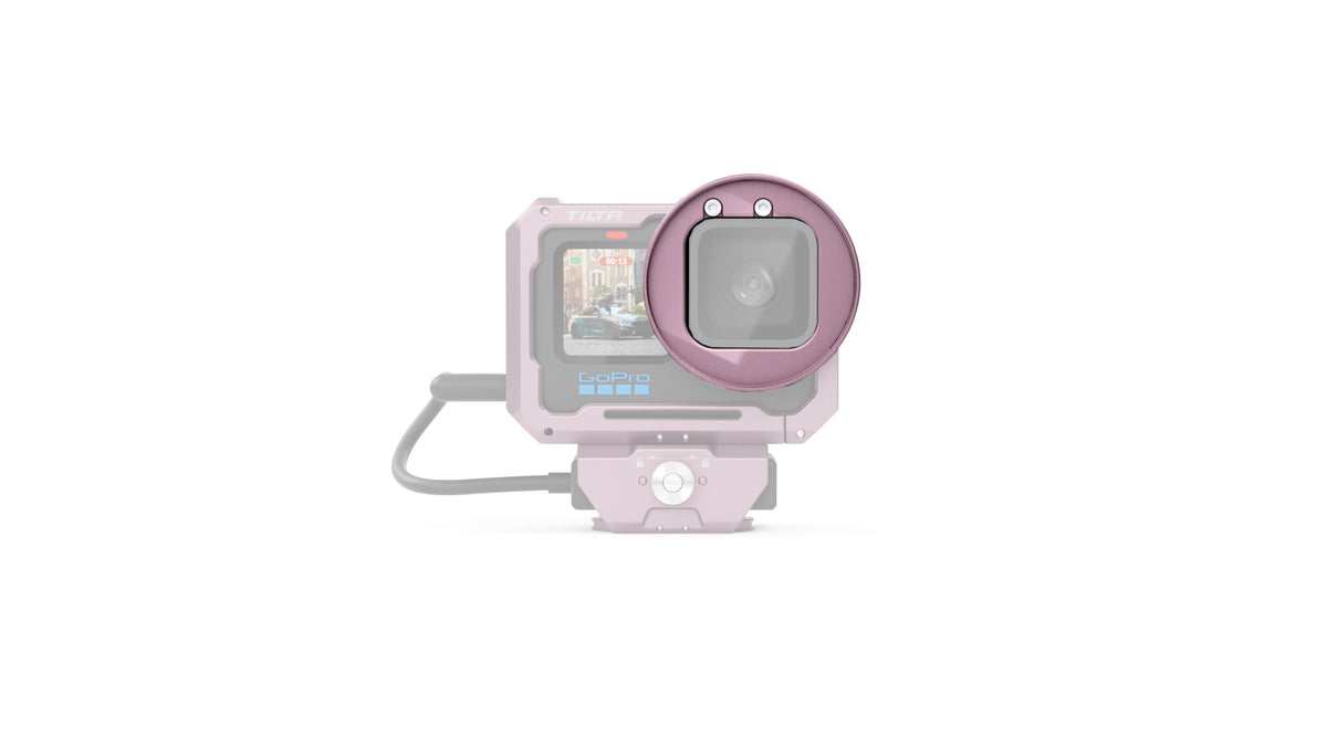 Tilta 52mm Filter Tray Adapter Ring for GoPro HERO 13/12/11/10/9 - Pink