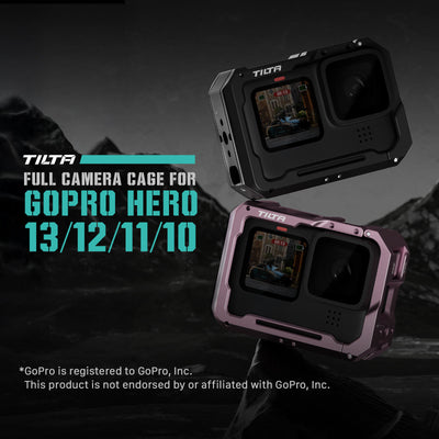 Tilta Full Camera Cage for GoPro HERO 13/12/11/10/9 - Black