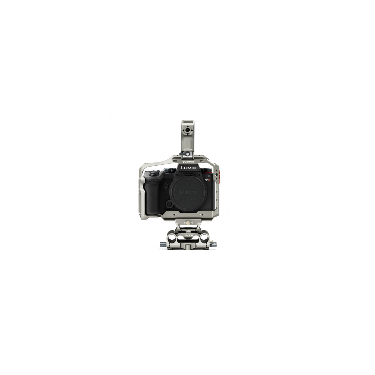 Tilta Camera Cage for Panasonic S5 II/IIX/G9 II Basic Kit - Titanium Gray