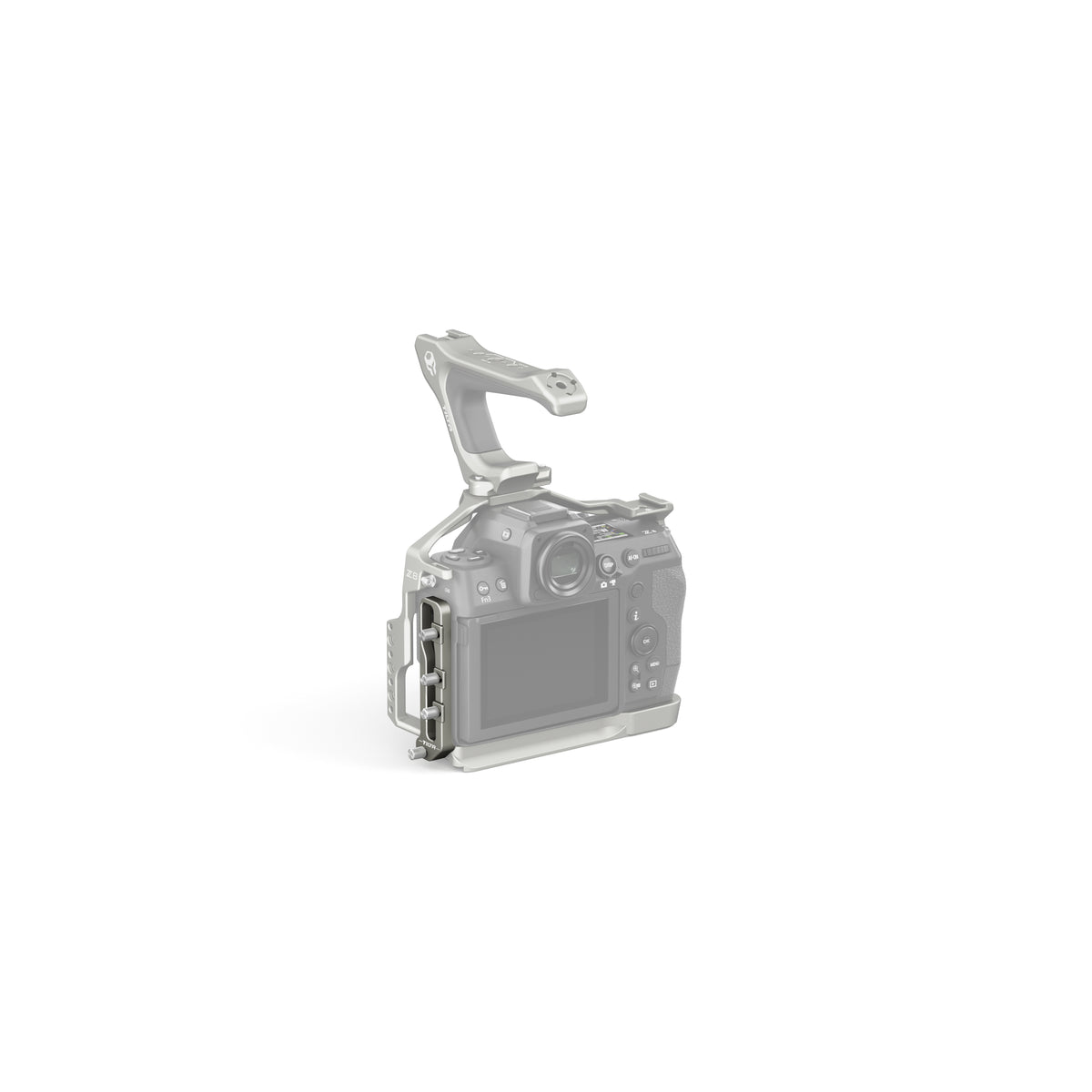 Tilta HDMI and USB-C Cable Clamp for Nikon Z8 - Titanium Gray