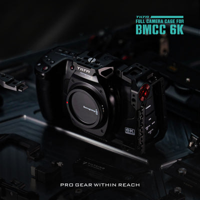 Tilta Camera Cage for BMCC 6K Basic Kit - Black