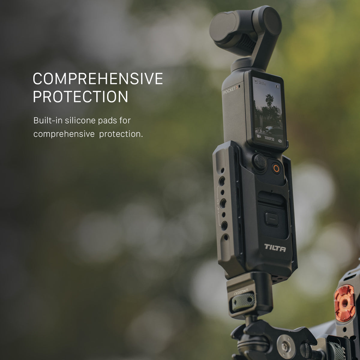 Tilta Accessory Mounting Expander for Osmo Pocket 3/4 - Black