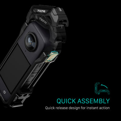 Tilta Full Camera Cage for Insta360 X4 - Black